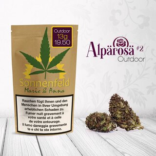 Sonnenfeld CBD Indoor Bl�ten - Alp�ros� #2 (CHF19.50/13g)