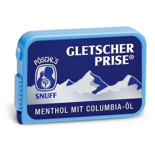 P�schl Snuff - Gletscherprise (10 x 10g)
