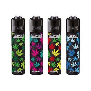 Clipper Feuerzeug Softflame - Leaves #29 Assortiert (1 Stk)