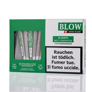 Blow Tabak Joint - Fresh Fruit Green (1 x 20Stk)