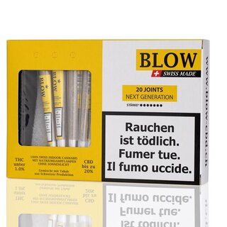 Blow Tabak Joint - Sweet Haze Yellow (1 x 20Stk)