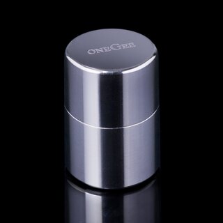 oneGee - Powder Grinder Edelstahl (1 Stk.)