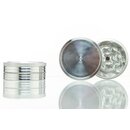 Blackleaf Grinder Alu 50mm - 2Parts Plain Silver (1 Stk)