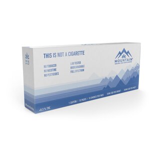 Mountain Smokes CBD 35mg - Zigaretten Box (10 Stk.)