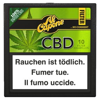 AlCapone Cigarillo - CBD Filter (5 x 10Stk)