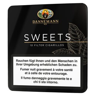 Dannemann Cigarillo - Sweets Filter (10 x 10Stk)