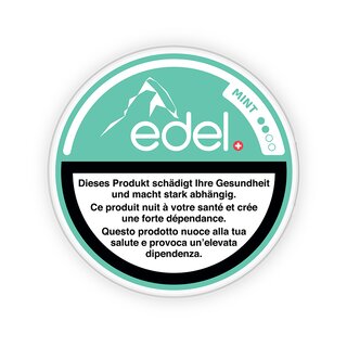 NP1708 Edelweiss Snus - Edel Mint (1 x 12g)