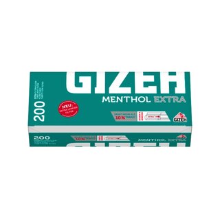 GIZEH H�lsen - Menthol Extra (1 x 200Stk)