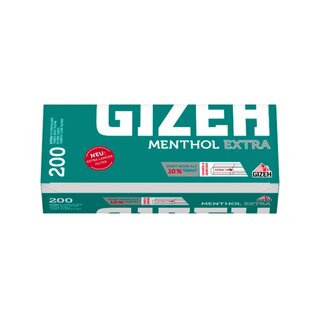 GIZEH Hlsen Menthol Extra (200 Stk.)