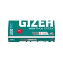 GIZEH Hlsen Menthol Extra (200 Stk.)