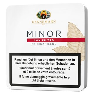 Dannemann Cigarillo - Minor ConFiltro (5 x 20Stk)