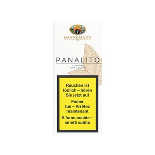Dannemann Cigarillo - Panalito Sumatra (2 x 5Stk)
