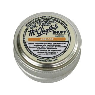 McChrystals Snuff - Apricot (12 x 3.5g)