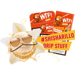 WTF Cigarillo - FilterShisharillos Sheeesh (5 x 20Stk)