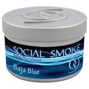 SocialSmoke ShishaTabak - Baja Blue (1 x 200g)