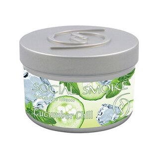 SocialSmoke ShishaTabak - Cucumber Chill (1 x 200g)