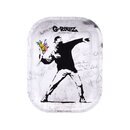 G-Rollz RollingTray 14cm x 18cm - Banksy Flower Thrower...