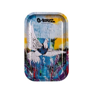G-Rollz RollingTray 27.5x17.5cm - Banksy Bulletproof Dove...