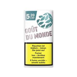 Go�tDuMonde Feinschnitt Beutel - RYO (5 x 25g)