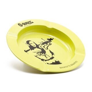 GRollz Aschenbecher Metall 13.5cm - Banksy Mona Launcher (1 Stk)