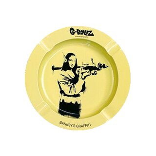 GRollz Aschenbecher Metall 13.5cm - Banksy Mona Launcher (1 Stk)
