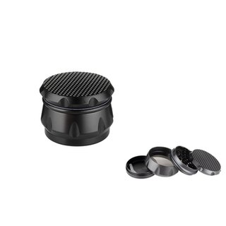Dreamliner Grinder Alu 63mm - 4Parts Black (1 Stk)