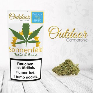Sonnenfeld CBD Outdoor Bl�ten - Cannatonic (CHF19.90/10g)