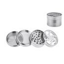 Alu Grinder 4-teilig 52mm Silber