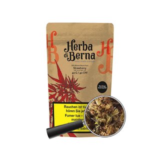 HerbadiBerna Outdoor Bl�ten - Strawberry (CHF40.00/40g)
