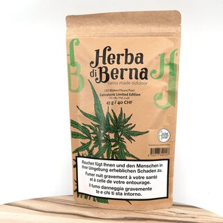HerbadiBerna Outdoor Bl�ten - Cannatonic Limited Edition (CHF40.00/40g)