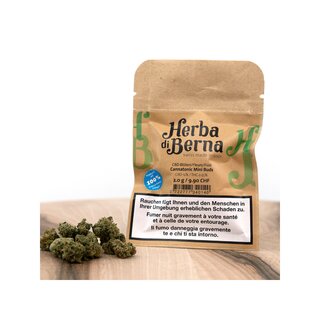 HerbadiBerna Indoor MiniBuds - Cannatonic (CHF9.90/2g)