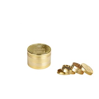 Dreamliner Grinder Alu 47mm - 4Parts Gold Bar (1 Stk)