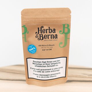 HerbadiBerna Indoor Bl�ten - Erdbeerli (CHF20.00/4g)