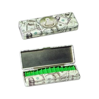 Dose mit FilterBeh�lter - Dollar (1 Stk)
