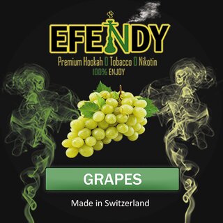 Efendy ShishaTabak - Grapes (1 x 100g)