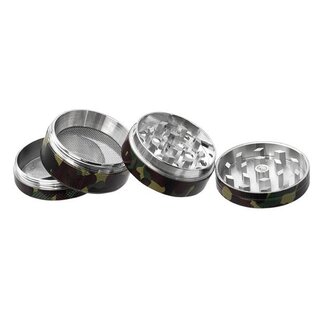 Grinder Metal 40mm - 4Parts Military Camouflage (1 Stk)