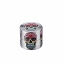Grinder Alu 40mm - 4Parts Mini Skull Red (1 Stk)