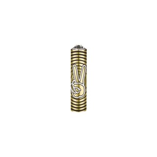 Clipper Micro Metal - Peace Symbols Hand