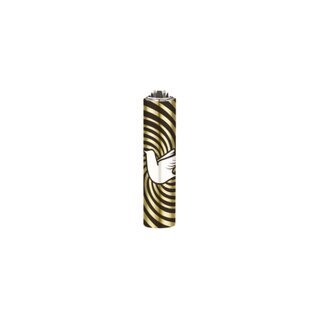 Clipper Feuerzeug Softflame Micro Metal - Peace Symbols Taube (1 Stk)