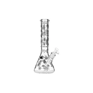 SuperHeroes Bong Glass 35.5cm - Hanfbl�tter (1 Stk)
