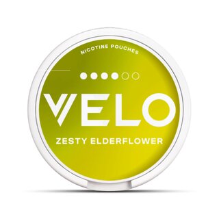 VELO - Zesty Elderflower (5 x 16.8g)