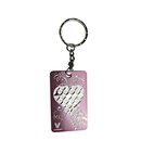 Grinder Card Key Chain Heart