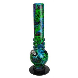 Bong Acryl 26cm - Street Art Blau (1 Stk)