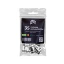 Kailar - Aktivkohlefilter Slim Mix Black & White (10 x 35...