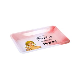 Rolling Tray - Barbie/Marley (18cm x 12.5cm)