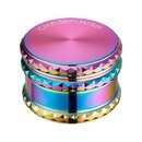ChampHigh Grinder Alu 65mm - 4Parts Big Rainbow (1 Stk)