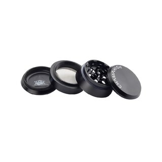 ChampHigh Grinder Alu 60mm - 4Parts Matt Black (1 Stk)