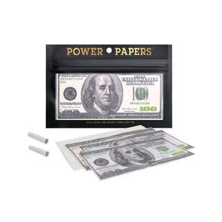PowerPapers KingSize - Dollar +Tips (12 x 12Stk)