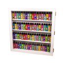 Clipper Vitrine - leer 72er Weiss 42x42cm (1 Stk)