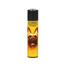Clipper Feuerzeug Softflame - Hunde Gelb (1 Stk)
